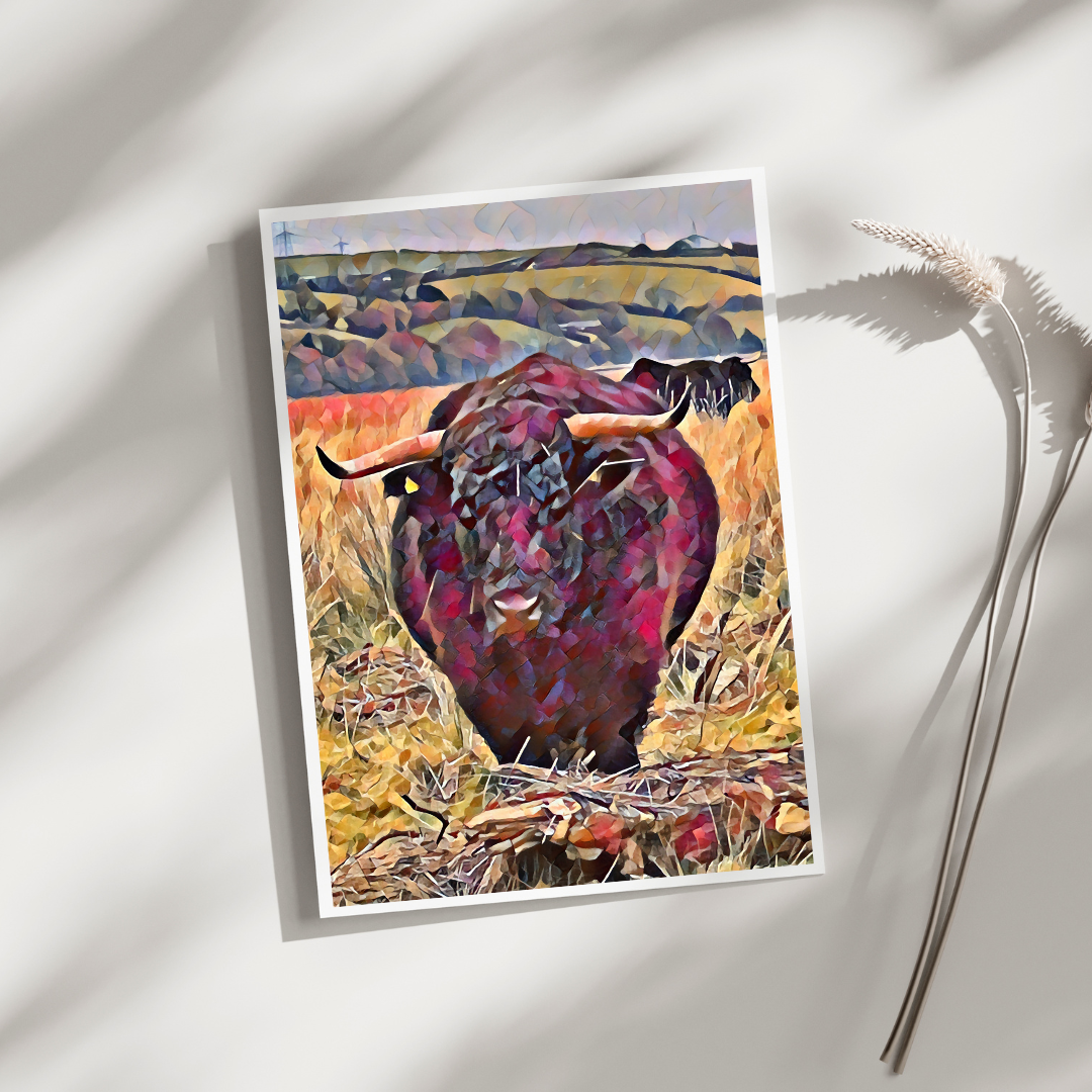 RedBull Greeting Card (Blank)