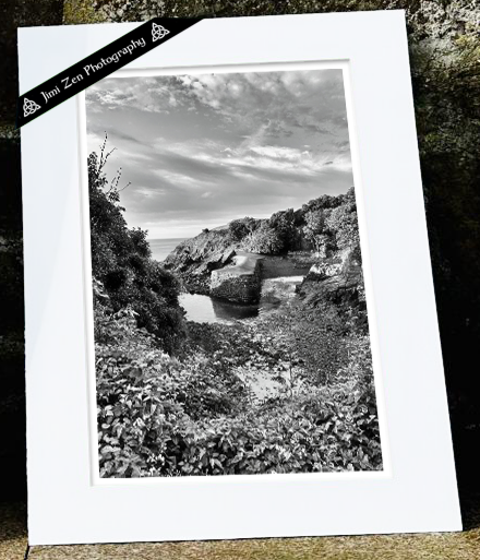Stackpole Quay B&W