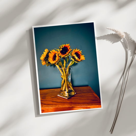 Sunflowers Greeting Card (Blank)