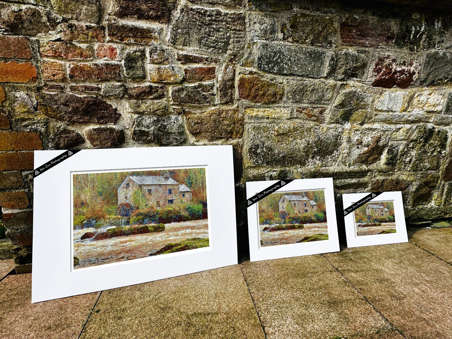 Cenarth Water Mill Retro